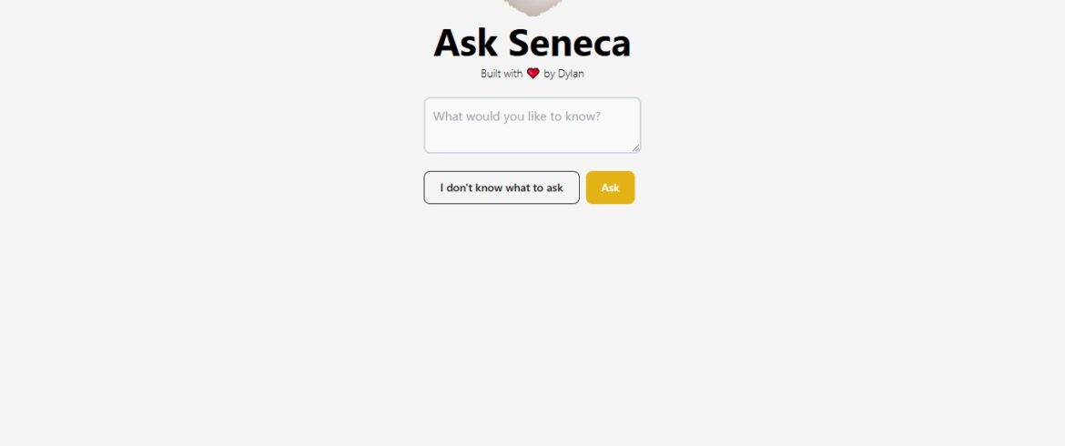 Ask Seneca