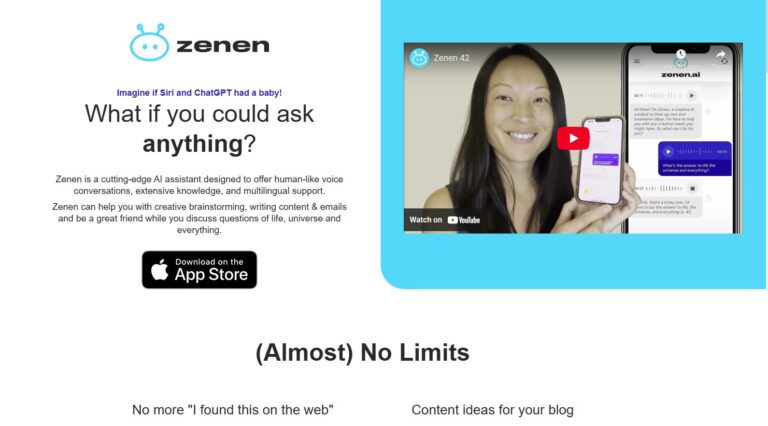 Zenen AI Friend Chat Assistant