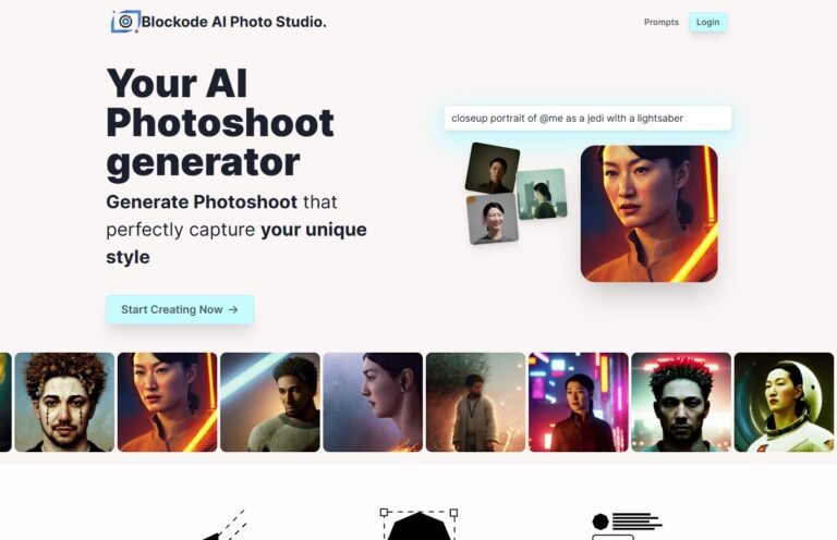 Blockode AI Photo Studio