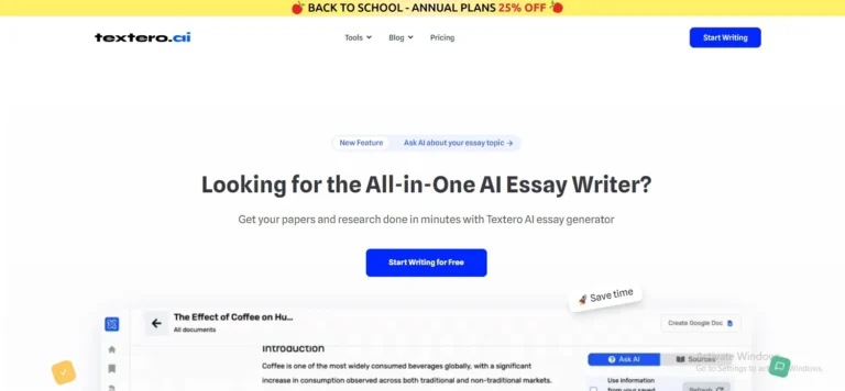 Textero AI Essay Writer