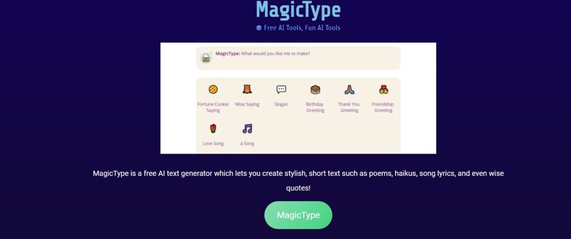 MagicType AI