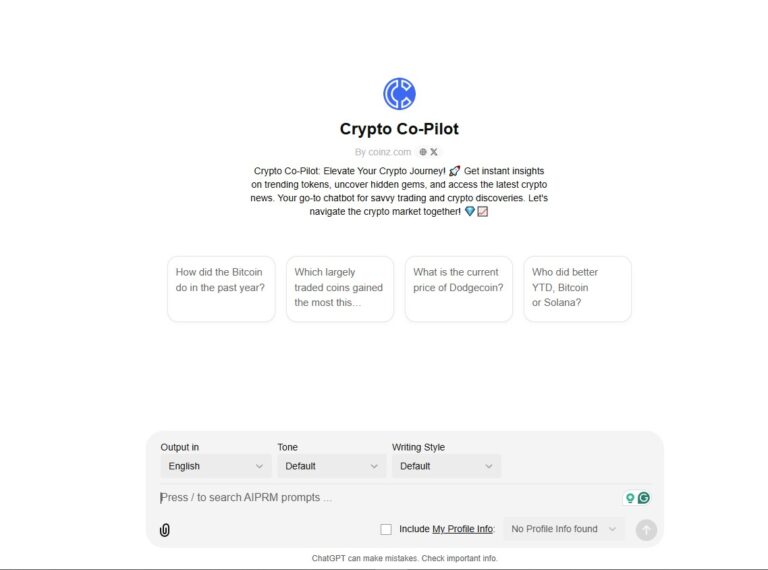 Crypto Co-Pilot