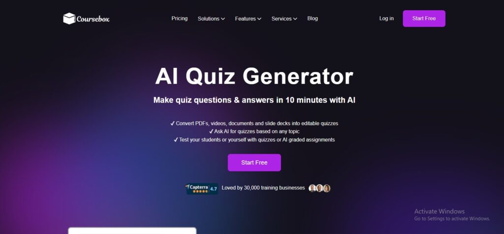 AI Quiz Generator