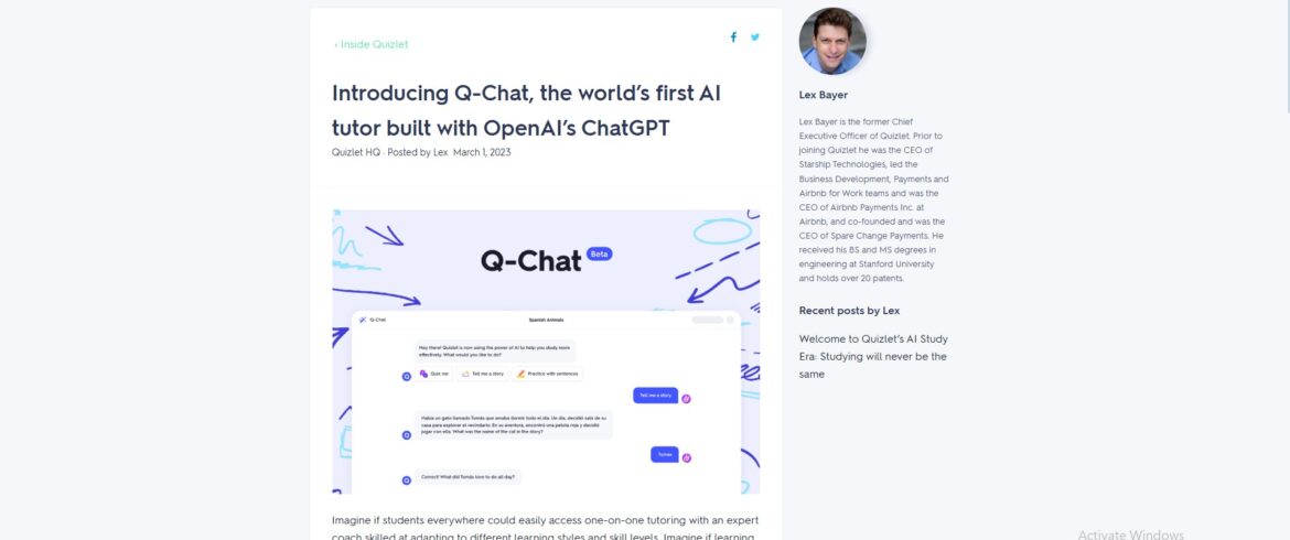 Q-Chat by Quizlet