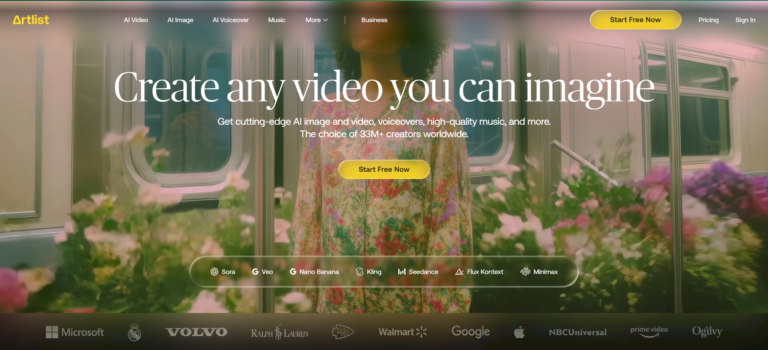 Artlist: Great for Content Creators and Agencies