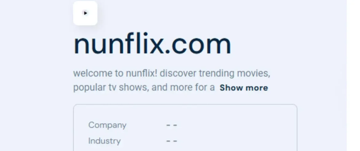 Nunflix: Ultimate Amazing Movies & Shows Platform
