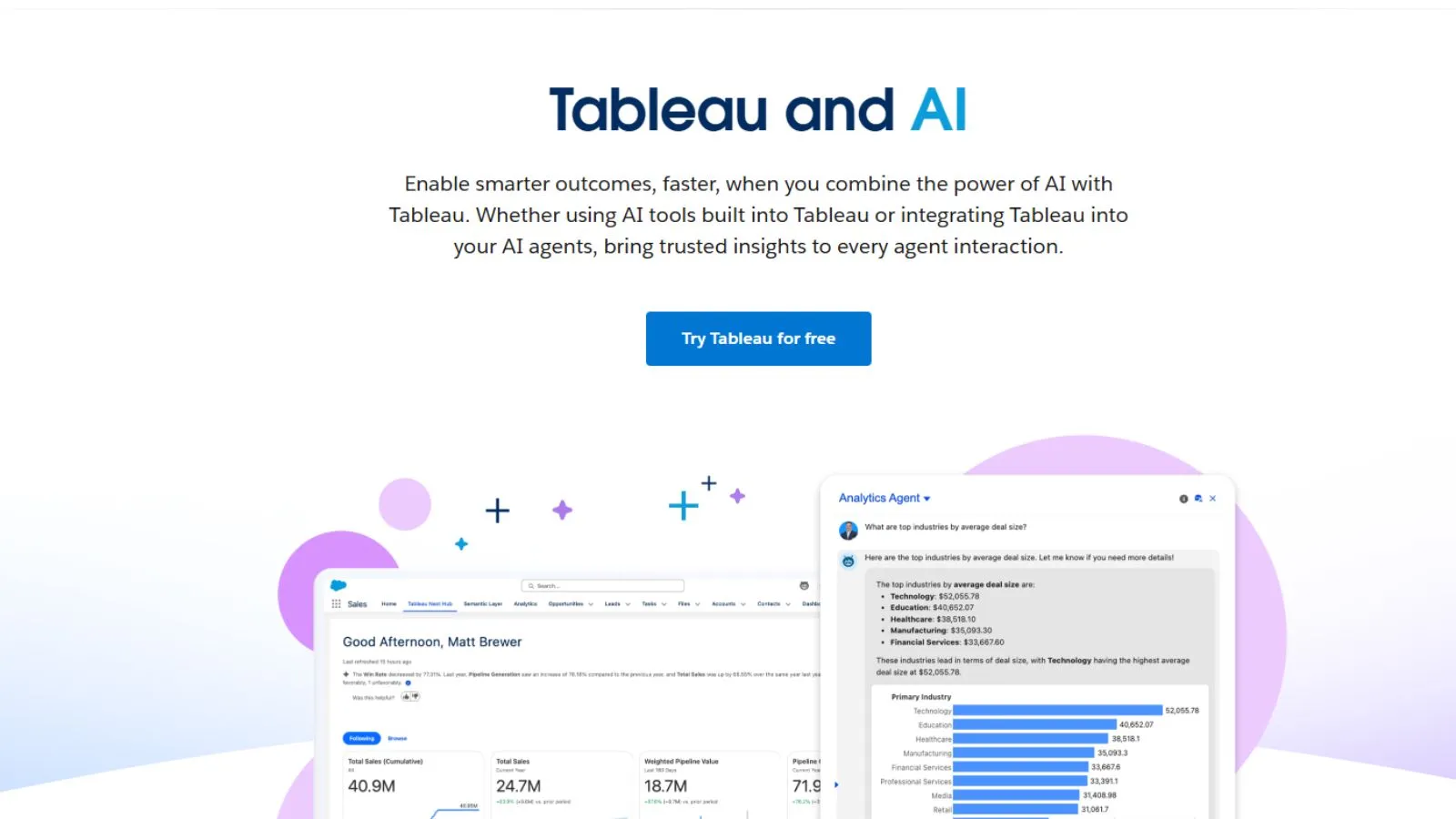 Tableau AI: Unlock Smart Insights/Risk Falling Behind