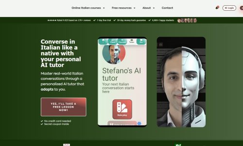 Think In Italian AI Language Tutor