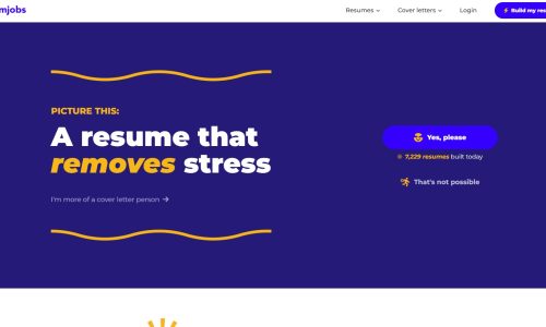 BeamJobs Resume Builder