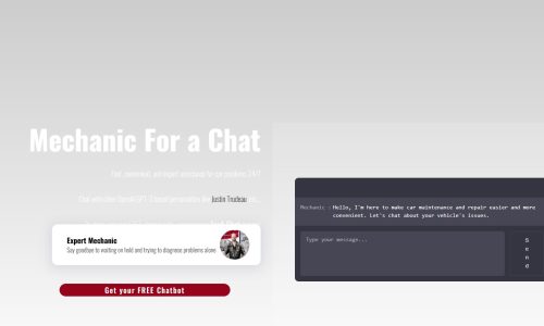 Mechanic For A Chat