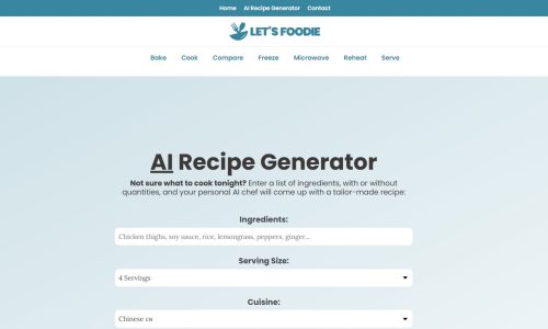 Recipes By AI
